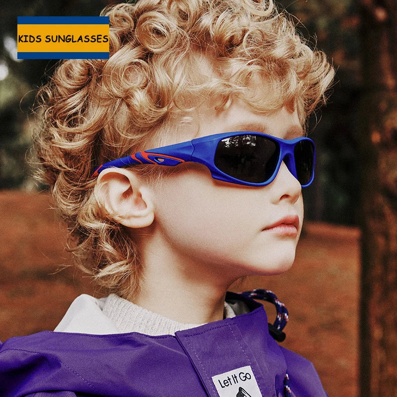 Kids Soft Silicone TR90 Frame UV400