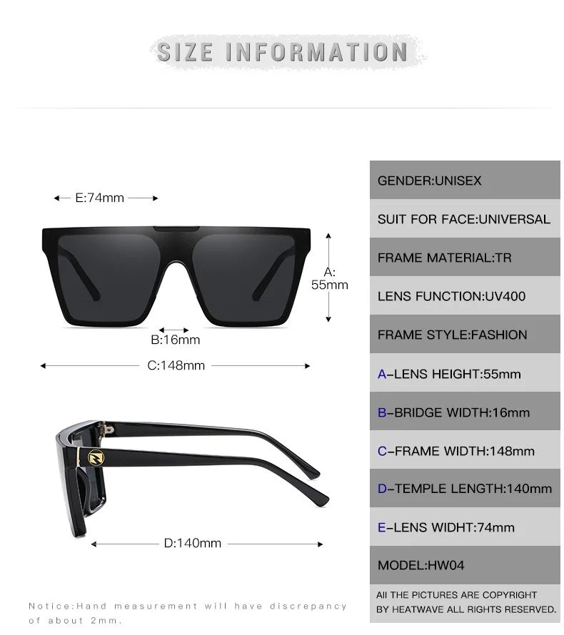 Model # HW04 Hot Wave Luxury Eyewear